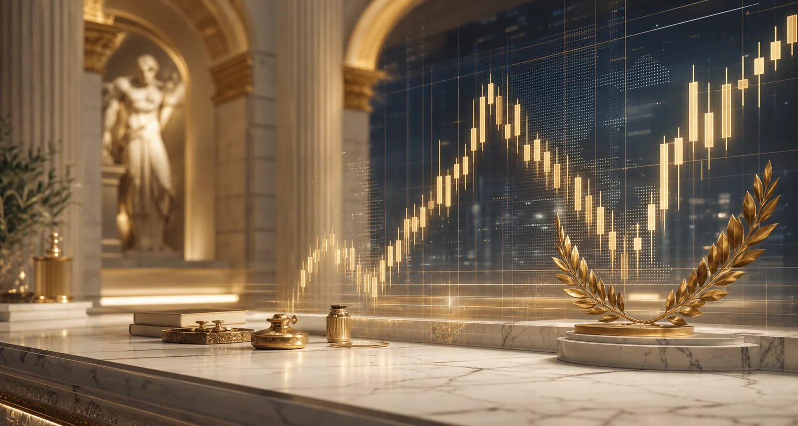 Day trading chart module